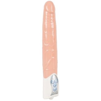 You2Toys Push It Dildo Vibrator 10.5 inches - Nude