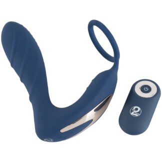 You2Toys Vibrating Prostate Stimulator with Cock Ring - Blue