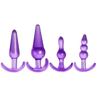 baseks Booty Butt Plug Training Set - Purple