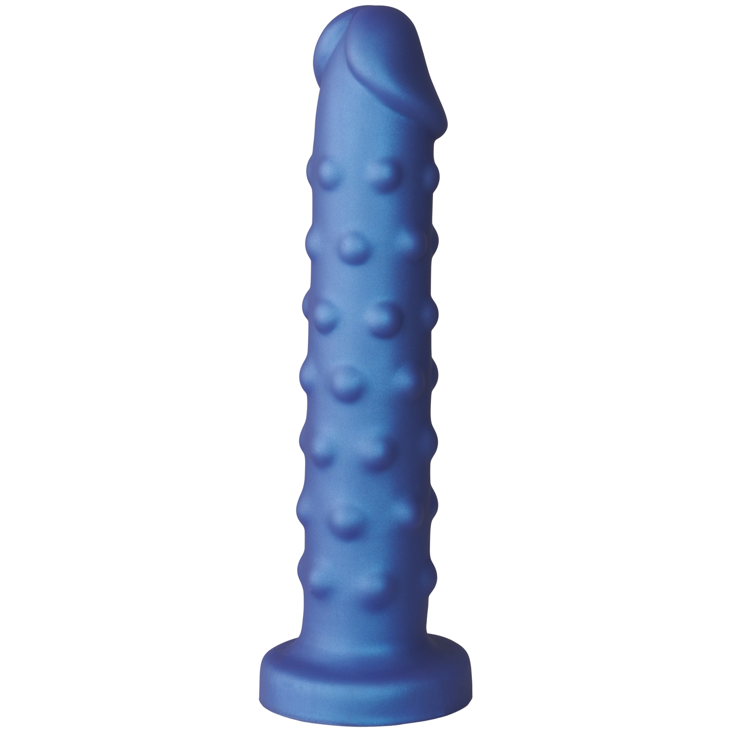 baseks Nubby Stimulating Dildo 7 inches - Purple