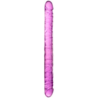 baseks Realistic Double Dildo Large - Purple