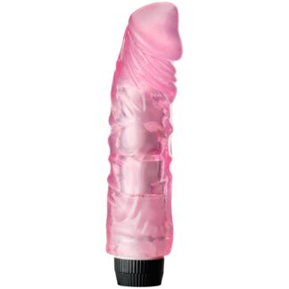 baseks Realistic Multispeed Dildo Vibrator XL - Pink