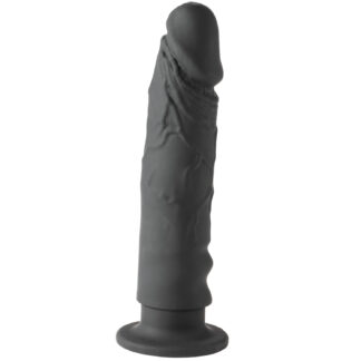 baseks Slimline Beginner Anal Dildo Medium - Black