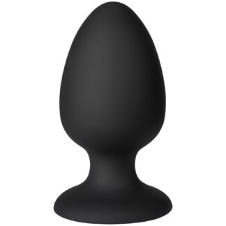 obaie Thick Jiggle Large Butt Plug - Black