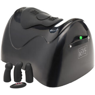 LoveBotz The Bucking Saddle Sex Machine - Black