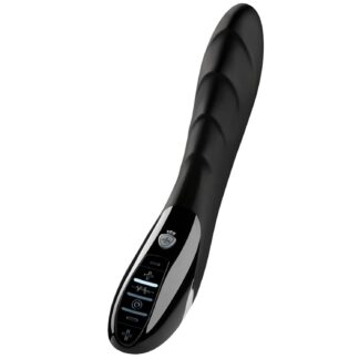 Mystim Sizzling Simon E-Stim Vibrator - Black
