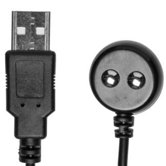 0100-54 USB Magnetic Charger Cord (OptiMALE Vibrating Warming Stroker) - Black