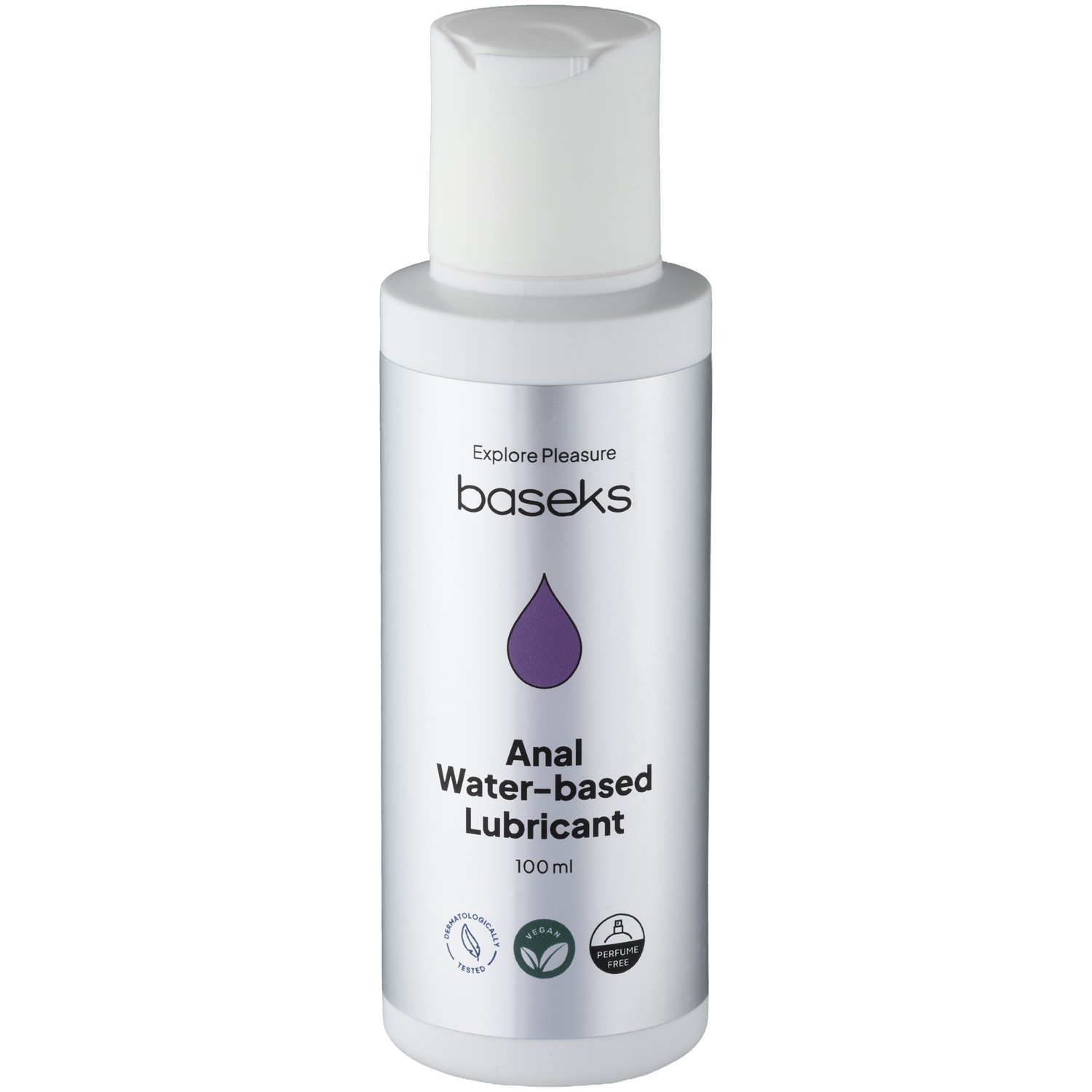 Baseks Water-based Anal Lube 100 ml - Clear