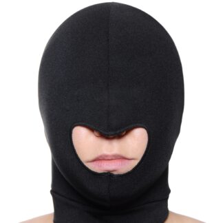 Master Series Blow Hole Spandex Mask - Black - One Size