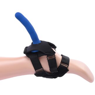 Sportsheets Pivot Flex Foot Strap On - Black