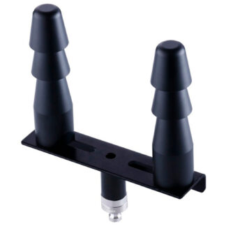 Vac-U-Lock Hismith Double Adapter - Black