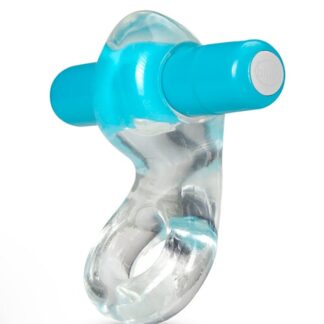 Play with Me - Delight Vibrating C-Ring - Blue