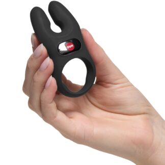 Fun Factory Nōs Pro Vibrating Cock Ring - Black
