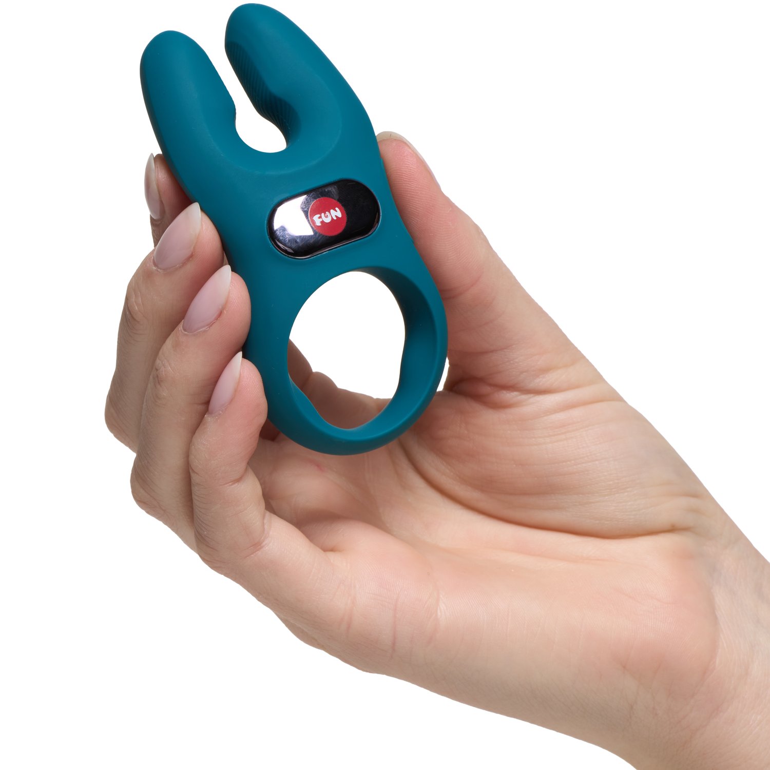 Fun Factory Nōs Pro Vibrating Cock Ring - Blue