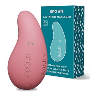 Ana Wiz Breastfeeding Massager - Dusty Rose