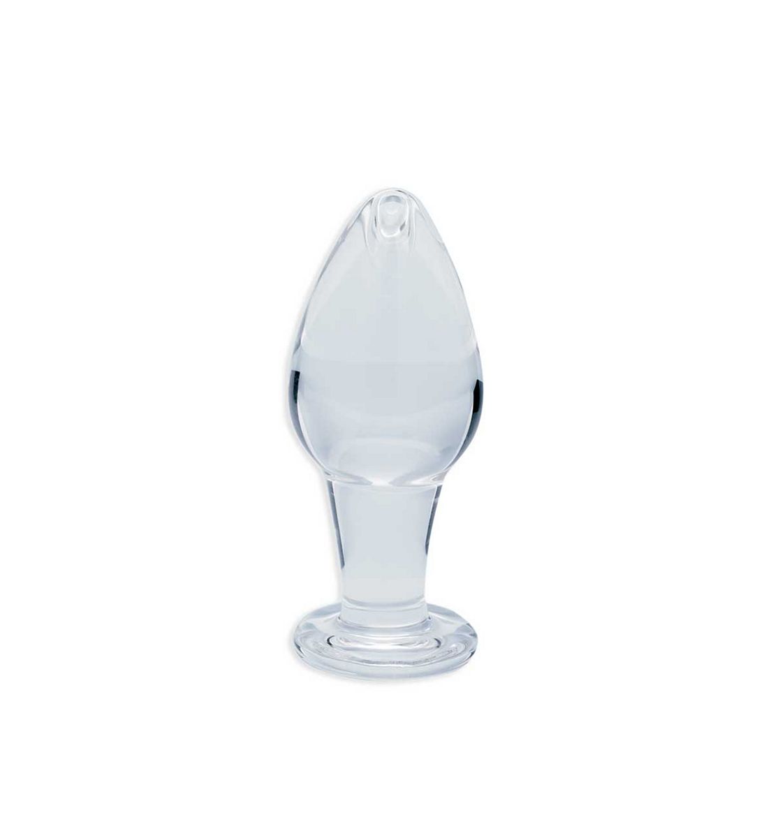 Clarity Utopian Bud - Glass Butt Plug