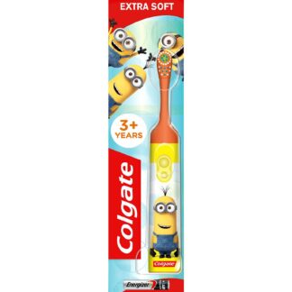 Colgate 360 Sonic Kids' 3+ Years Minion Extra Soft Battery Powered Toothbrush