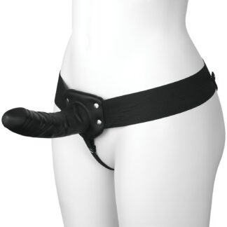 Fetish Fantasy Hollow Strap-on for Him or Her 5.9 Inch - Black