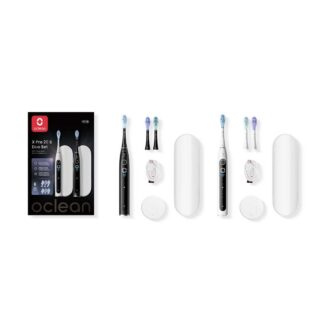 Oclean Professional 20 Electric Toothbrush White And Black Duo Set