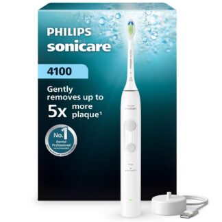 Philips Sonicare 4100 Electric Toothbrush White Hx4041/41