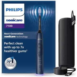 Philips Sonicare 7100 Electric Toothbrush Navy Blue Travel Case Hx7423/09