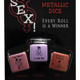 Sex! Metallic Dice Game