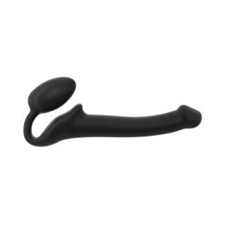 Strap on Me Realistic Bendable Strap On Black Small