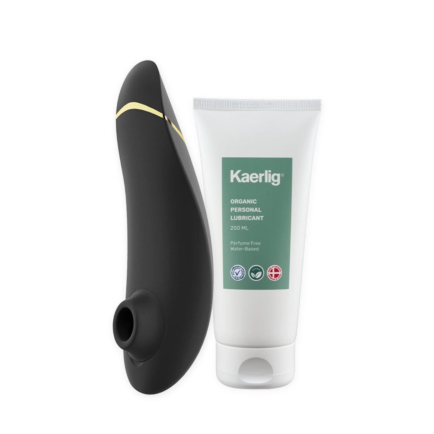 Womanizer x Sinful Premium 2 Clitoral Suction Stimulator - Black