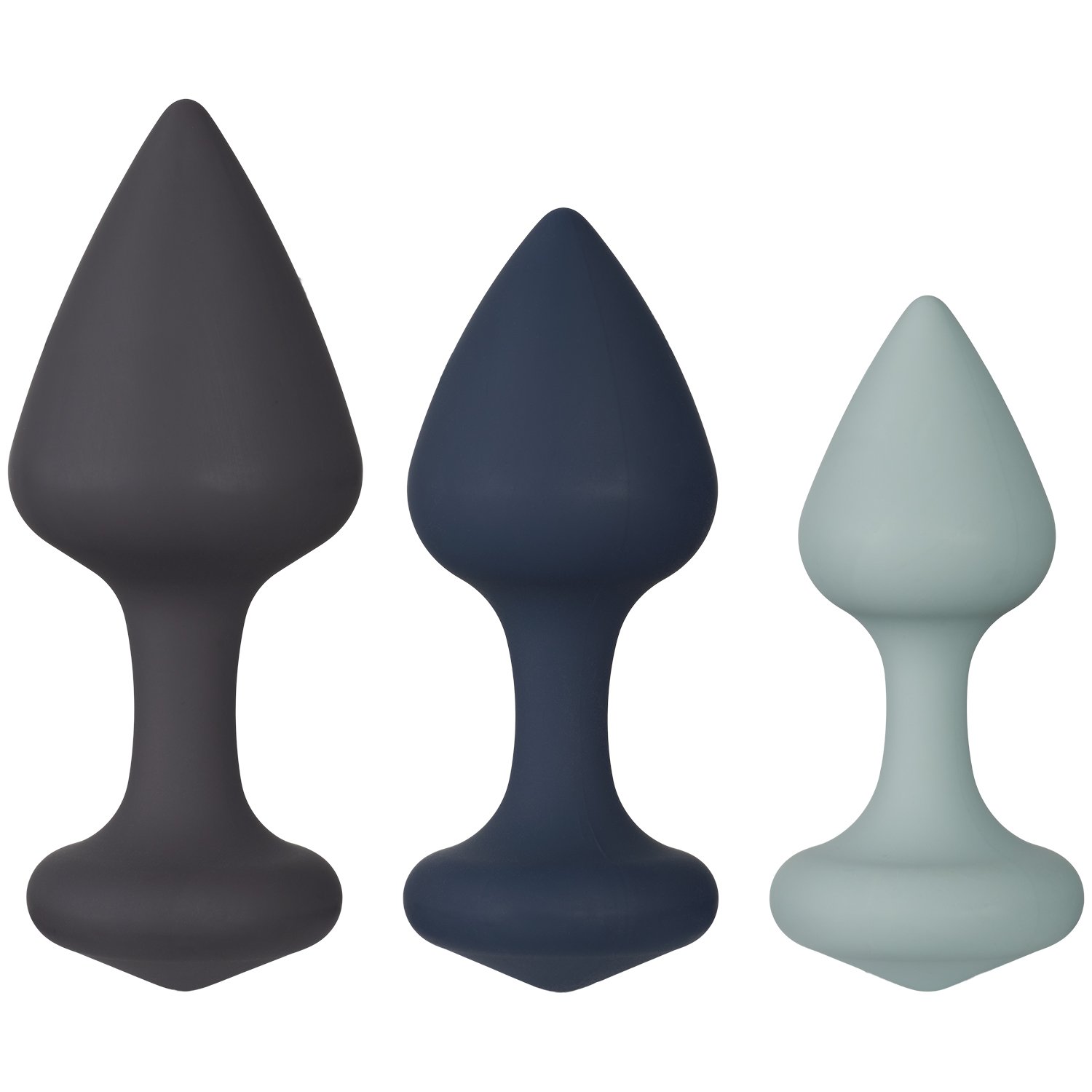 Amaysin Trio Butt Plug Set - Mixed colours