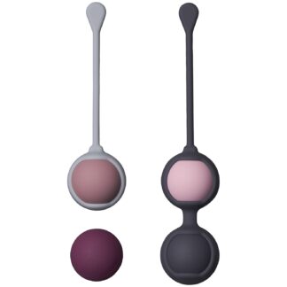 Amaysin Triple Kegel Balls Set - Mixed colours