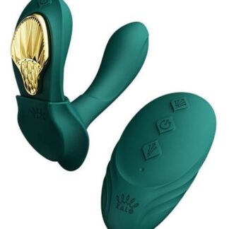 Aya Wearable Vibrator with Remote - Turquoise