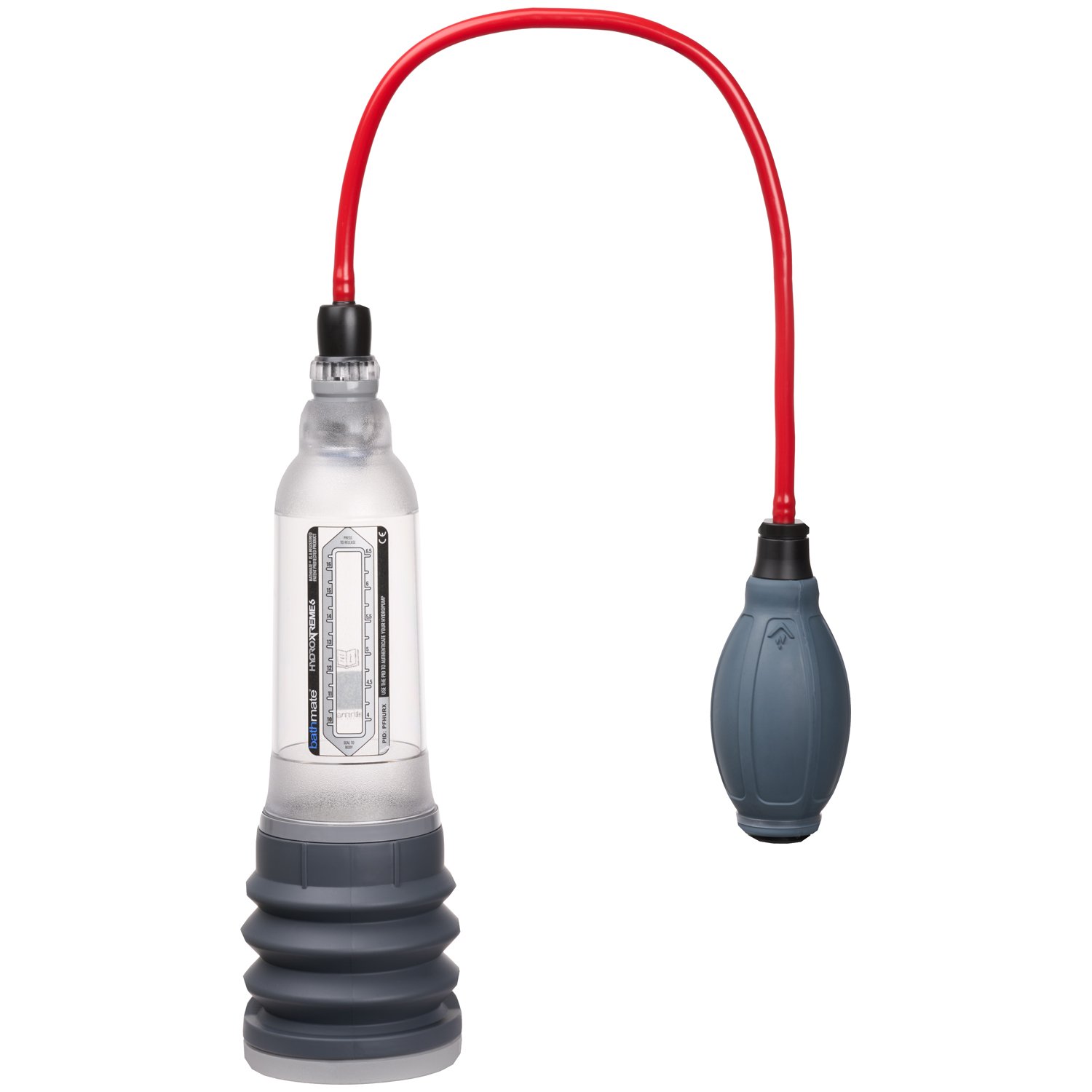 Bathmate HydroXtreme6 Penis Pump - Clear