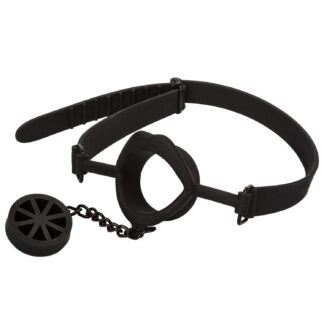 CalExotics Scandal Silicone Stopper Gag - Black