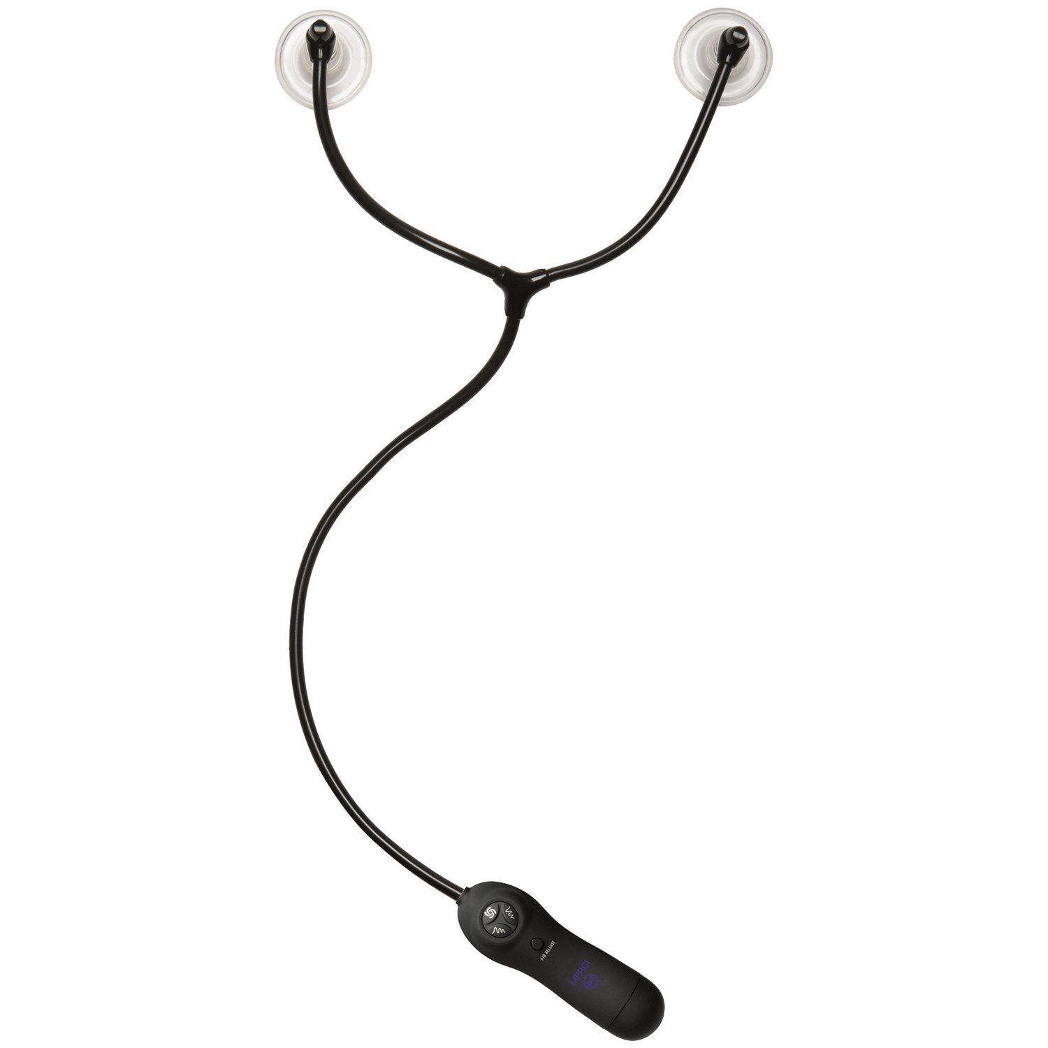 Doc Johnson Merci Swell Nipple Suckers - Black