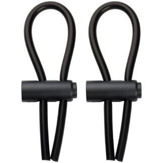 E-stim Systems Conductive Rubber Loops - Black