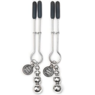 Fifty Shades of Grey The Pinch Adjustable Nipple Clamps - Silver