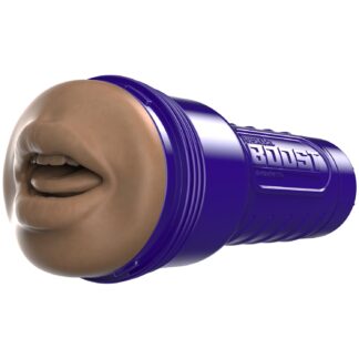 Fleshlight Boost Blow Mouth Masturbator - Light Brown