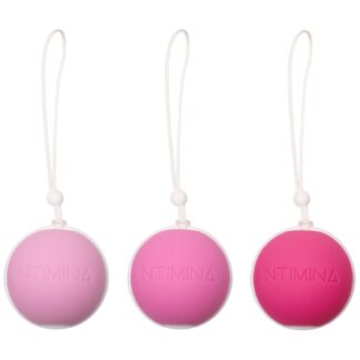 Intimina Laselle Weighted Exerciser Set - Rose