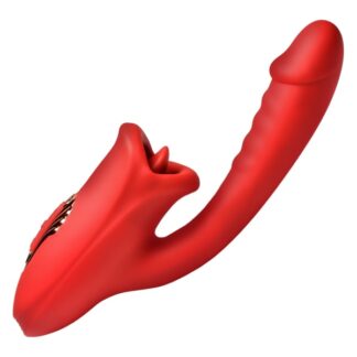 Lickgasm Deep Kiss Kissing Silicone Rabbit