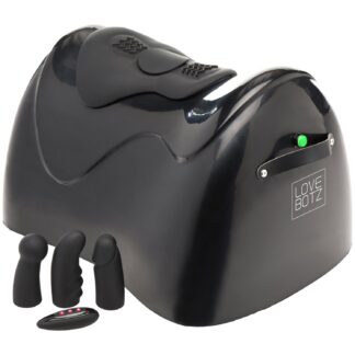 LoveBotz The Bucking Saddle Sex Machine - Black
