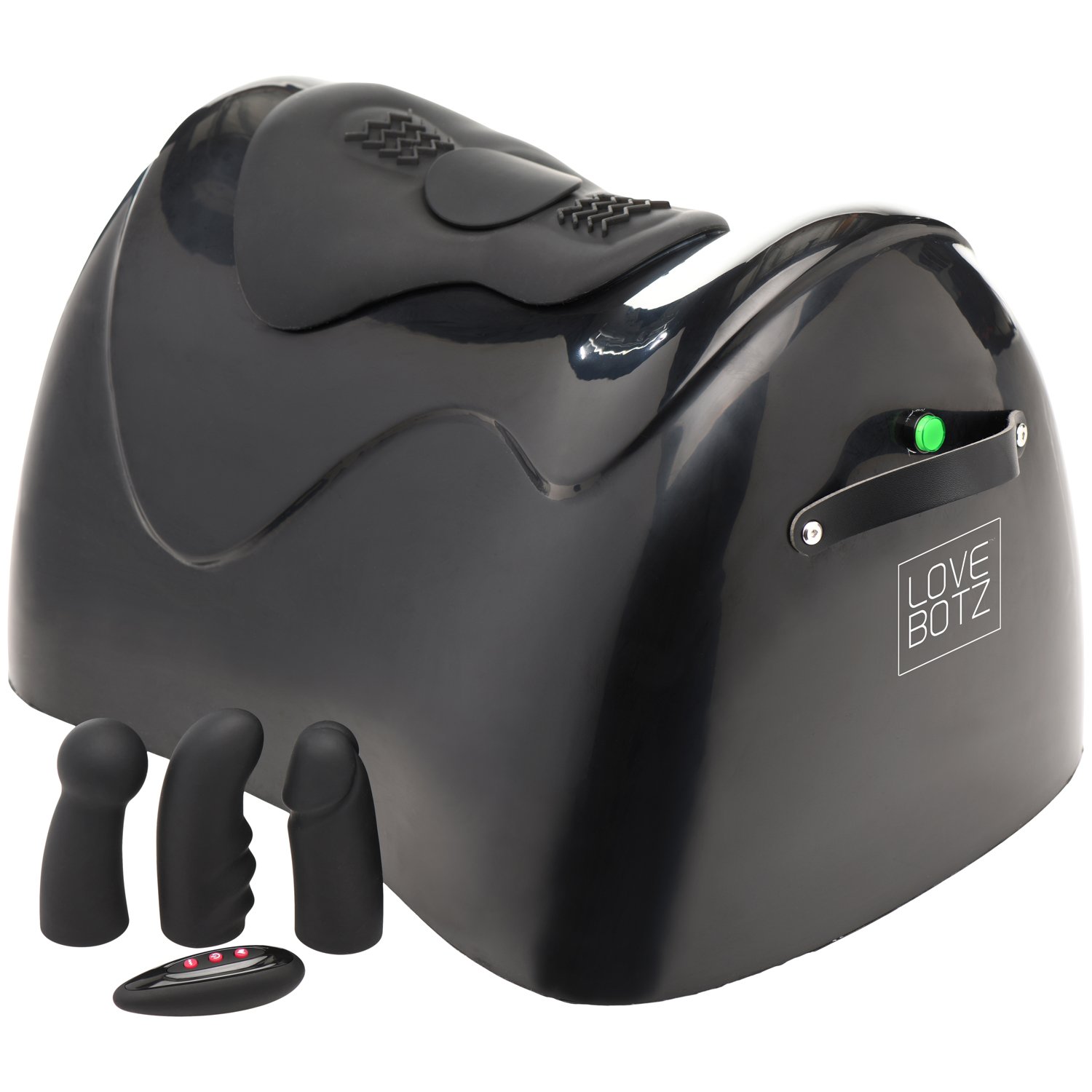 LoveBotz The Bucking Saddle Sex Machine - Black