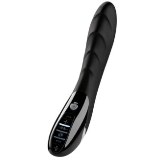Mystim Sizzling Simon E-Stim Vibrator - Black