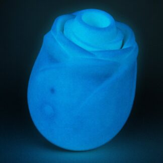 Romp Rose Glow Clitoral Stimulator - Turquoise