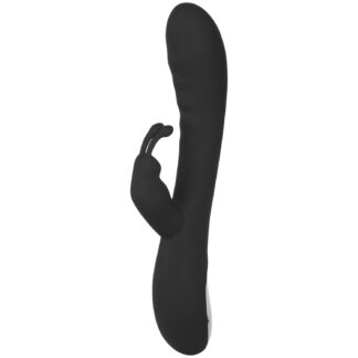 Sinful Hot Date Rechargable Rabbit Vibrator - Black