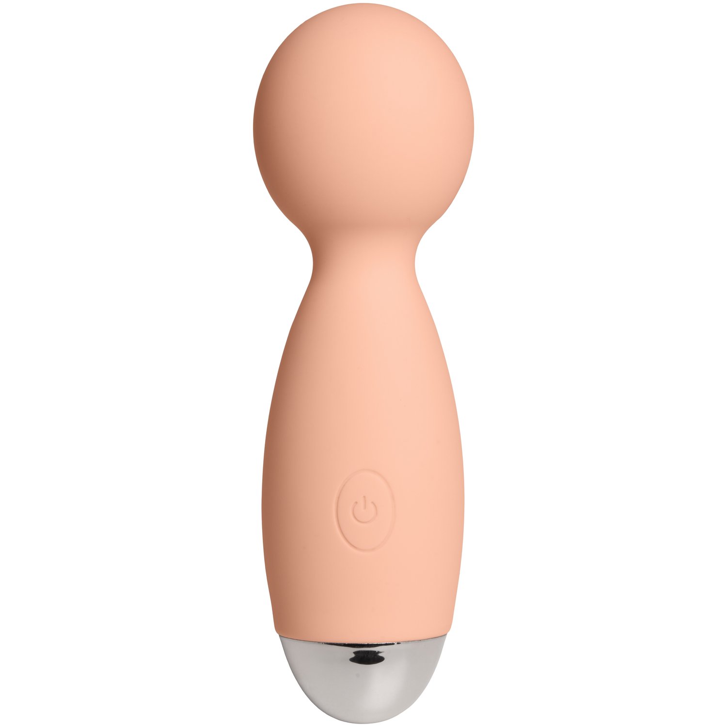 Sinful Peach Mini Wand Vibrator - Coral