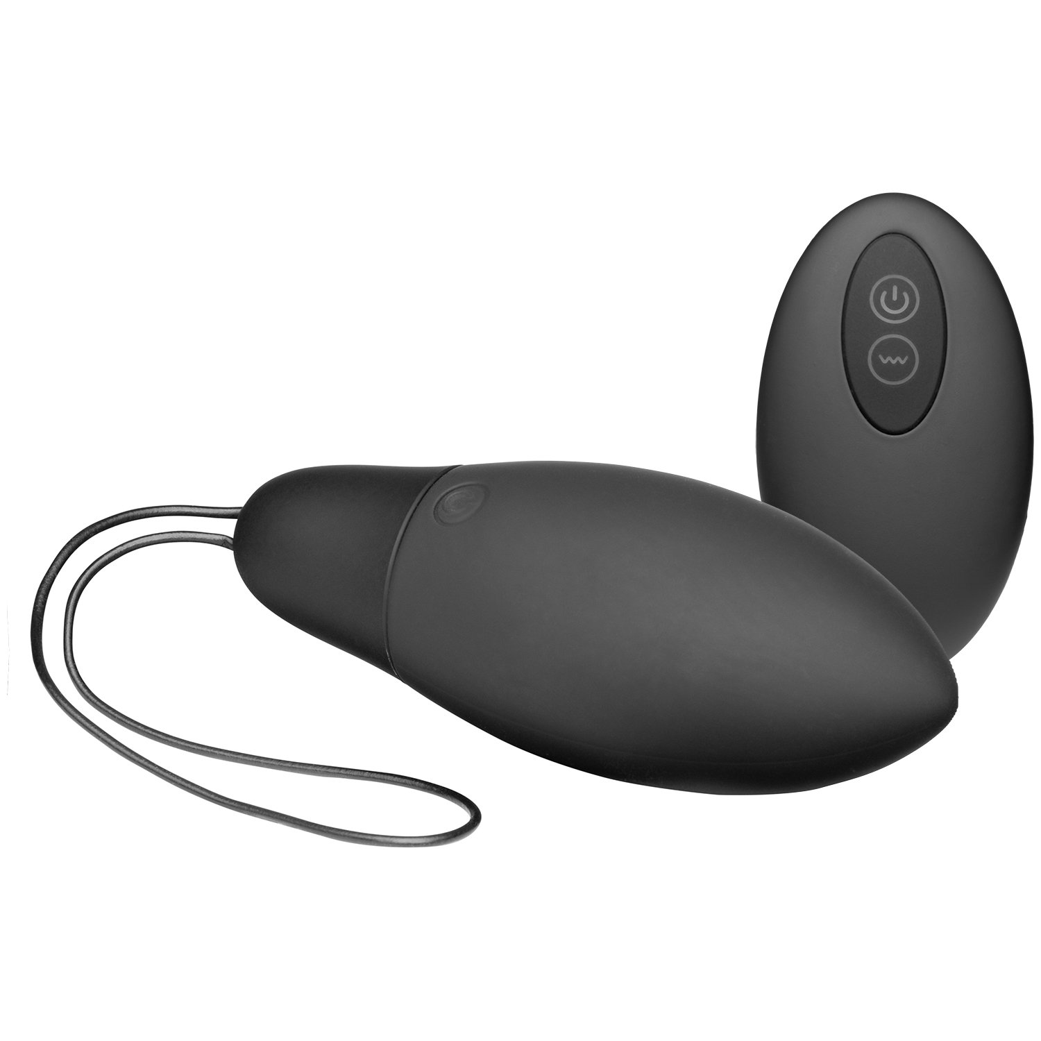 Sinful Rechargeable Remote Control Love Egg - Black