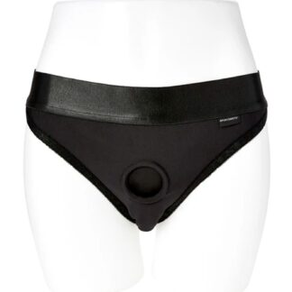 Sportsheets Em.Ex Crotchless Harness - Black - L