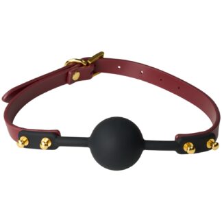 Taboom Bondage in Luxury Ball Gag - Red