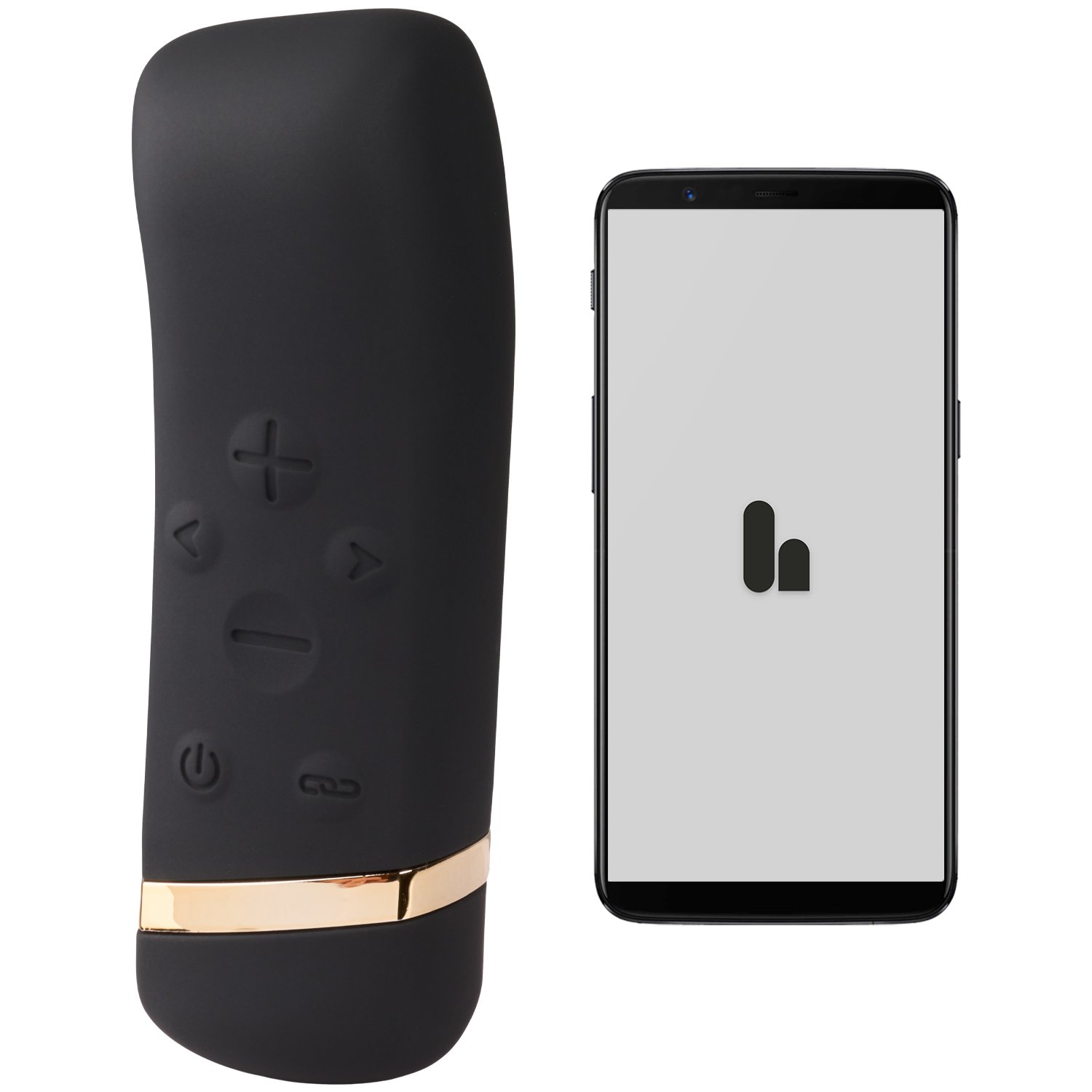 The Handy Oh! Lay-On Vibrator - Black