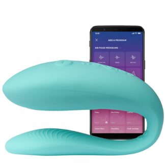We-Vibe Sync Lite App Controlled Couple Vibrator - Turquoise